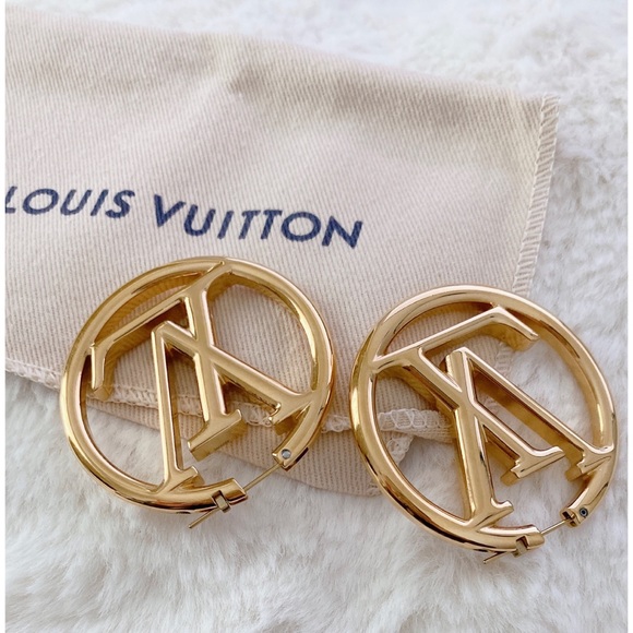 Authentic LV Earrings - Picture 4 of 8